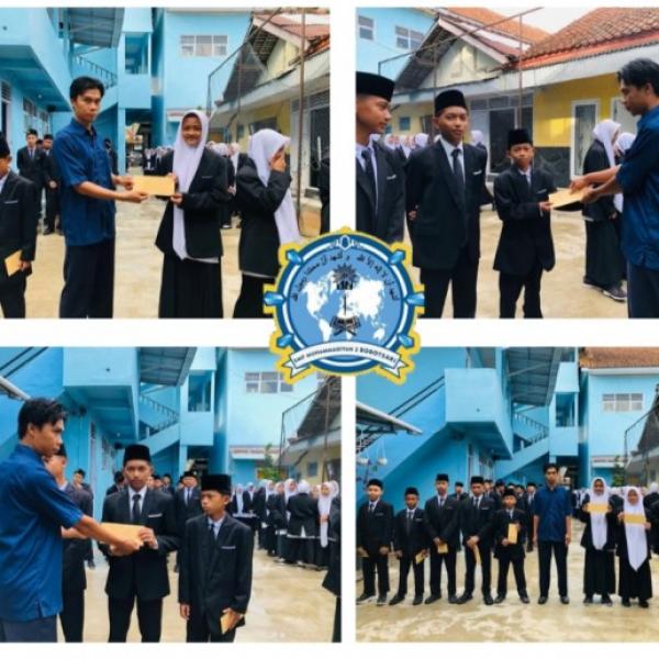 11 Atlit Pencak Silat  Siswa SMP Mudabangga mendapatkan Apresiasi dari Sekolah 