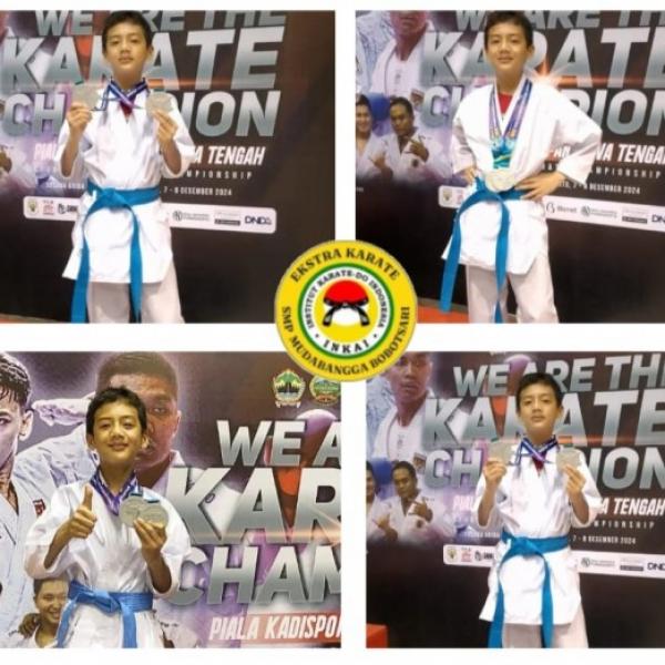 Nafizar Deeaz Atlit INKAI SMP Mudabangga Kelas 7 Meraih Prestasi Tingkat Jawa Tengah