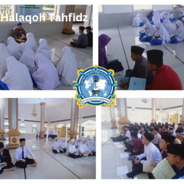 Kegiatan Pembiasaan  Halaqoh Tahfidz dan Sholat Duha
