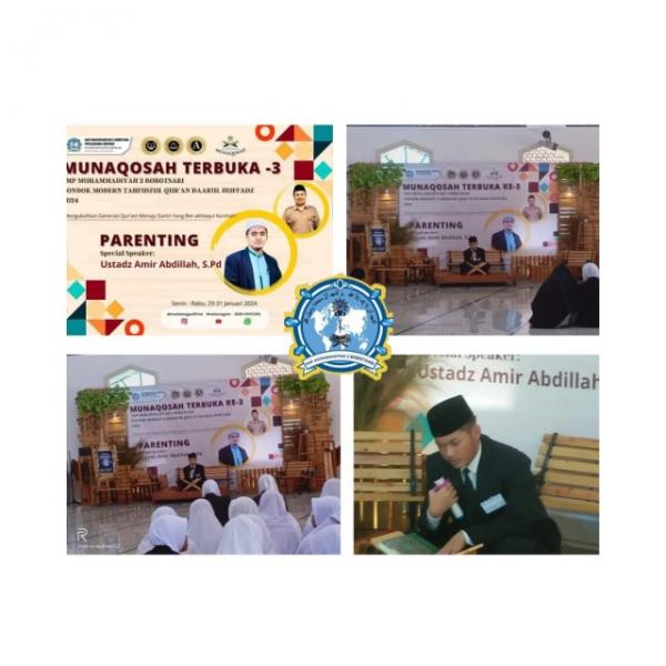 Munaqosah Terbuka Akhir Tahun Di SMP Mudabangga